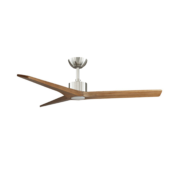 พัดลมเพดาน MR.KEN รุ่น FARO Solid Wood 52" DR LED DC Motor พัดลมมีไฟ ใบพัดไม้แท้ พร้อมรีโมทคอนโทรล
